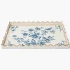 Mrs. Alice Floral Tole Tray< Trays