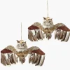 Mrs. Alice Flying Glitter Owl (Pair)< Autumn Decorations