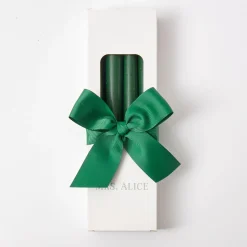 Mrs. Alice Forest Green Candles (Set of 8)< Candles