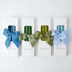 Mrs. Alice Forest Green Candles (Set of 8)< Candles