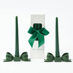 Mrs. Alice Forest Green Candles (Set of 8)< Candles