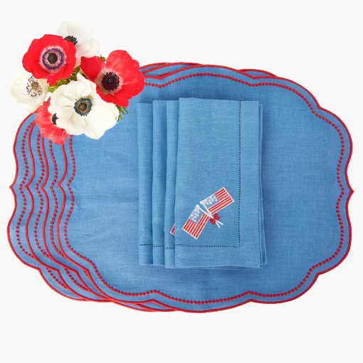 Mrs. Alice Fourth of July Napkins (Set of 4)< Napkins | For The Hostess