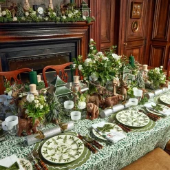 Mrs. Alice Frosted Fir Trees (Pair)< Christmas Decorations