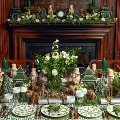 Mrs. Alice Frosted Fir Trees (Pair)< Christmas Decorations