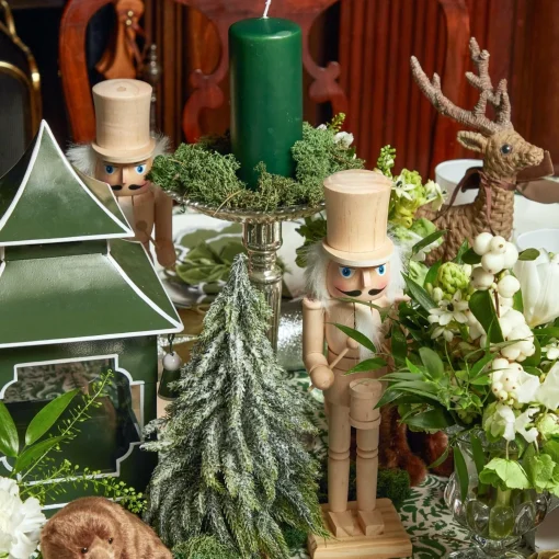 Mrs. Alice Frosted Fir Trees (Pair)< Christmas Decorations