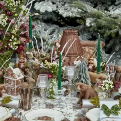 Mrs. Alice Frosted Fir Trees (Pair)< Christmas Decorations