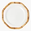 Mrs. Alice Geometric Bamboo Dinner Plate< Dinner Plates