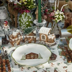Mrs. Alice Gingerbread Train< Christmas Decorations