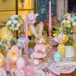 Mrs. Alice Gisele Pink Candle Set< Summer Candleware | Candles