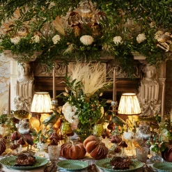Mrs. Alice Glitter Velvet Pumpkin Family< Autumn Decorations