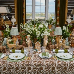 Mrs. Alice Green Bow Laurel Napkins (Set of 4)< Napkins | For The Chalet