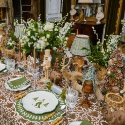 Mrs. Alice Green Bow Laurel Placemats (Set of 4)< Placemats | For The Chalet