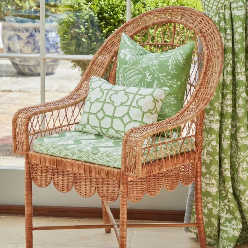 Mrs. Alice Green Chelsea Square Fabric< Serena Fresson Fabrics