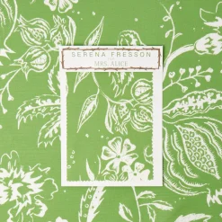 Mrs. Alice Green Chelsea Square Fabric< Serena Fresson Fabrics