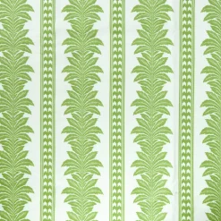 Mrs. Alice Green Fern Stripe Tablecloth< Tablecloths