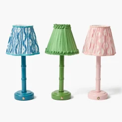 Mrs. Alice Green Frilled Silk Lampshade (18cm)< Lampshades