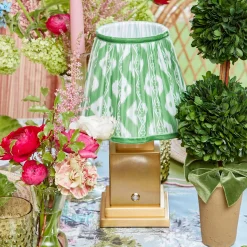 Mrs. Alice Green Ikat  Lampshade (18cm)< Lampshades