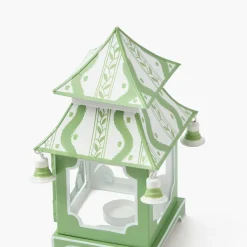 Mrs. Alice Green Ikat Pagoda Lantern< Year-round Decorations | Pagodas & Lanterns