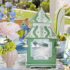 Mrs. Alice Green Ikat Pagoda Lantern< Year-round Decorations | Pagodas & Lanterns