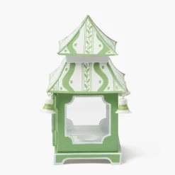 Mrs. Alice Green Ikat Pagoda Lantern< Year-round Decorations | Pagodas & Lanterns