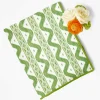 Mrs. Alice Green Ikat Tablecloth< Summer Table Linen | Tablecloths