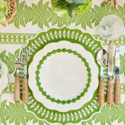 Mrs. Alice Green Laurel Dinner Plates (Set of 4)< Dinner Plates | Crockery Sets