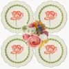 Mrs. Alice Green Laurel Tulip Dinner Plates (Set of 4)< Summer Crockery | Dinner Plates