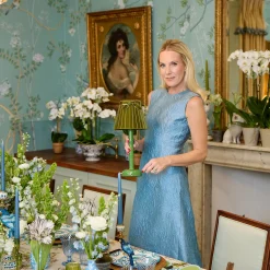 Mrs. Alice Green Leonora Lacquer Rechargeable Lamp< Rechargeable Table Lamps | Lamp Stands