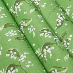 Mrs. Alice Green Lily of the Valley Fabric< Serena Fresson Fabrics