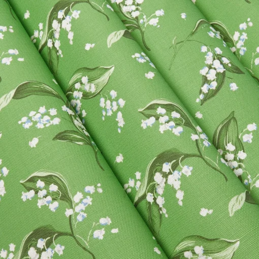 Mrs. Alice Green Lily of the Valley Fabric< Serena Fresson Fabrics