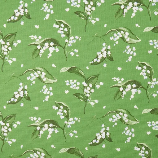 Mrs. Alice Green Lily of the Valley Fabric< Serena Fresson Fabrics