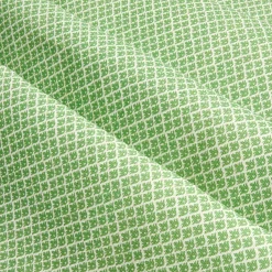 Mrs. Alice Green Lotus Flower Fabric< Serena Fresson Fabrics