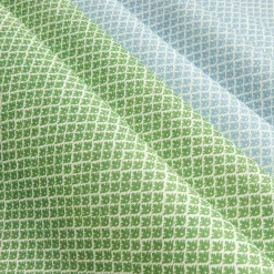 Mrs. Alice Green Lotus Flower Fabric< Serena Fresson Fabrics