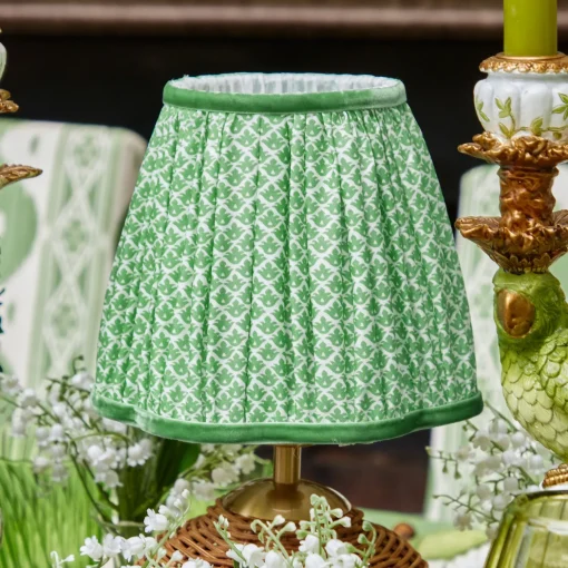 Mrs. Alice Green Lotus Lampshade (18cm)< Lampshades
