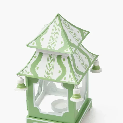 Mrs. Alice Green Mini Ikat Pagoda Lanterns (Pair)< Summer Candleware | Year-round Decorations