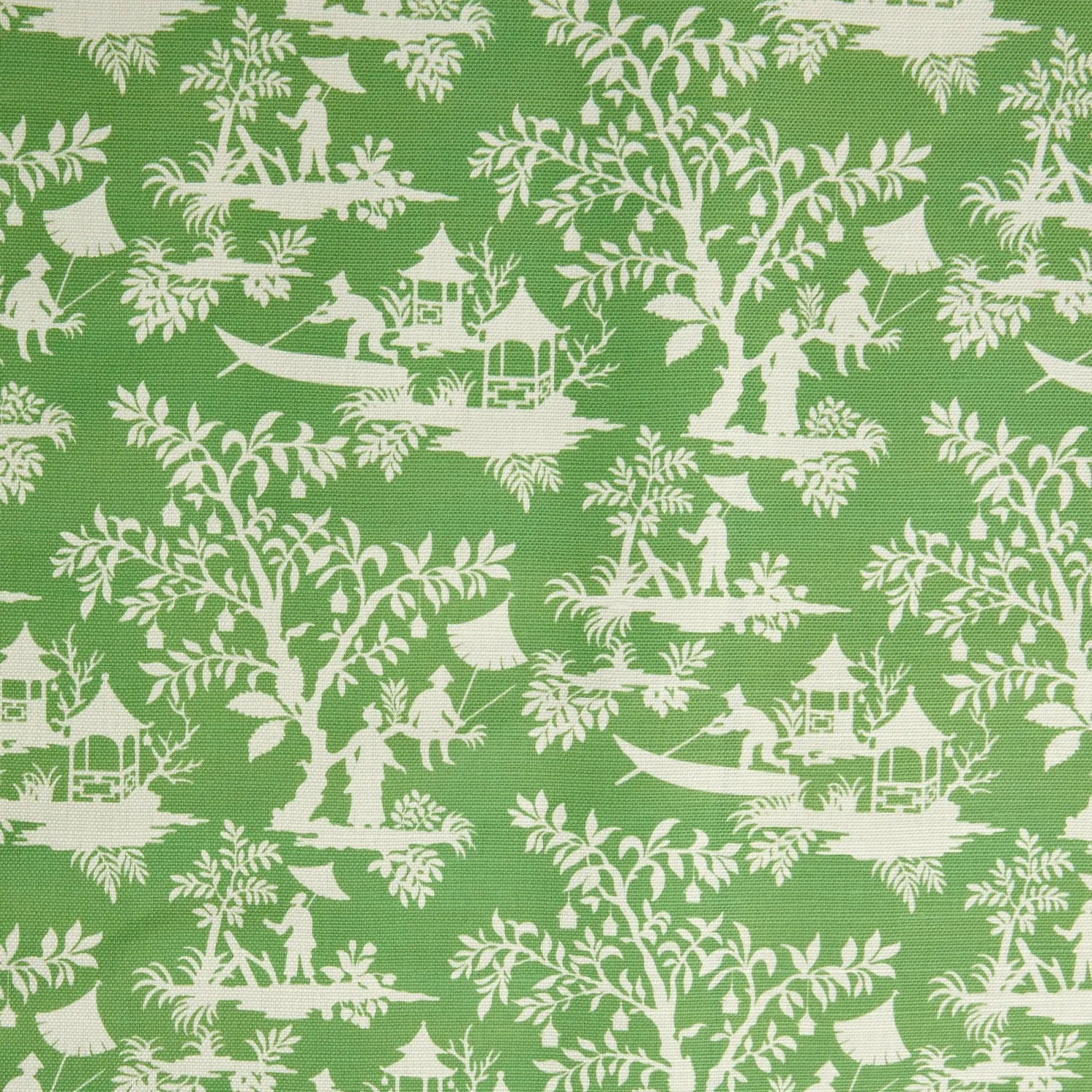 Mrs. Alice Green Pagoda Garden Fabric< Serena Fresson Fabrics