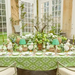 Mrs. Alice Green Parrot Candle Holder (Pair)< Summer Candleware | Candle Holders