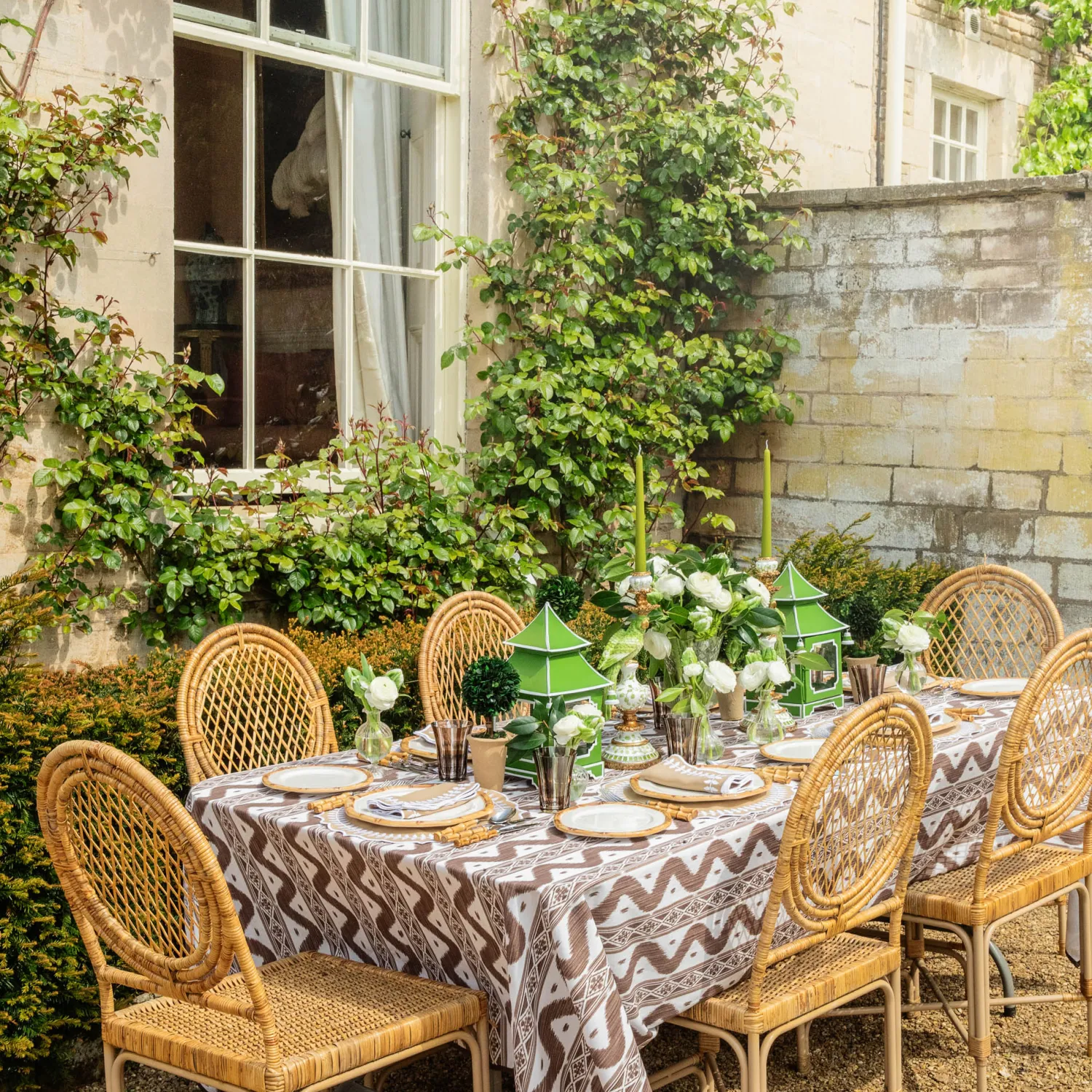 Mrs. Alice Green Parrot Candle Holder (Pair)< Summer Candleware | Candle Holders