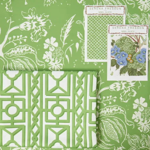 Mrs. Alice Green Pavilion Fabric< Serena Fresson Fabrics