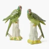 Mrs. Alice Green Porcelain Parrot (Pair)< Year-round Decorations