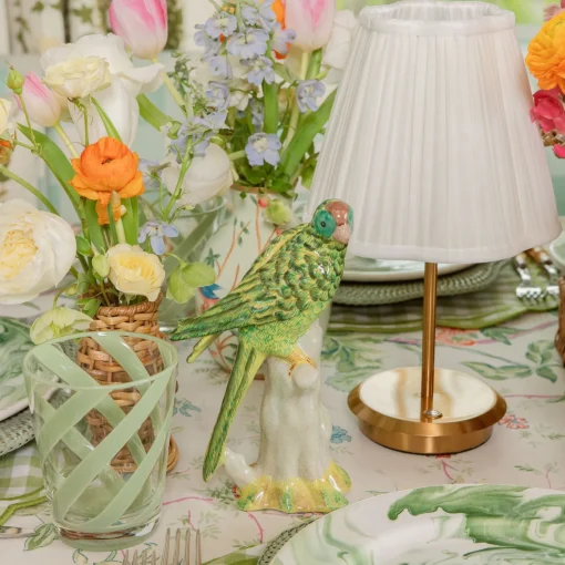 Mrs. Alice Green Porcelain Parrot (Pair)< Year-round Decorations