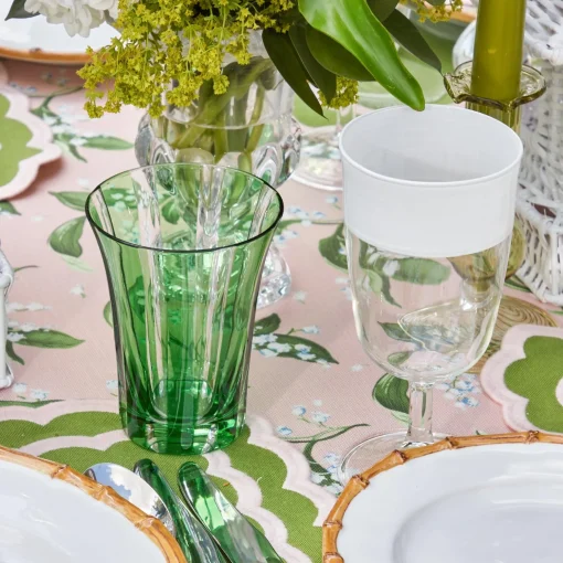 Mrs. Alice Green Positano Glasses (Set of 4)< Summer Glassware | Glasses