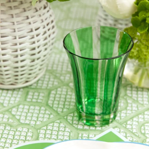 Mrs. Alice Green Positano Glasses (Set of 4)< Summer Glassware | Glasses