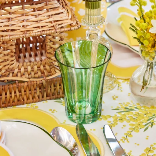 Mrs. Alice Green Positano Glasses (Set of 4)< Summer Glassware | Glasses