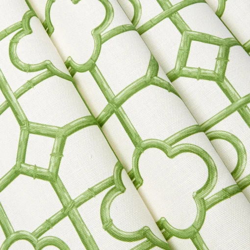 Mrs. Alice Green Shaded Bamboo Fabric< Serena Fresson Fabrics