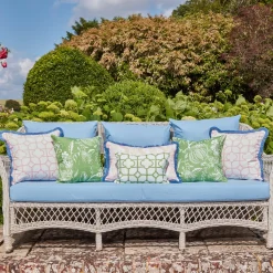 Mrs. Alice Green Shaded Bamboo Fabric< Serena Fresson Fabrics