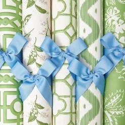 Mrs. Alice Green Shaded Bamboo Wallpaper< Serena Fresson Wallpapers