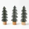 Mrs. Alice Green Swirl Tree (Set of 3)< Christmas Decorations