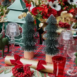 Mrs. Alice Green Swirl Tree (Set of 3)< Christmas Decorations