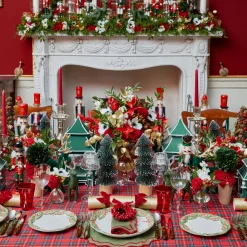 Mrs. Alice Green Swirl Tree (Set of 3)< Christmas Decorations